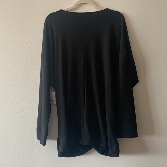 Daily Thread Black Long Sleeved Sweater 2X NWT - Picture 2 of 3